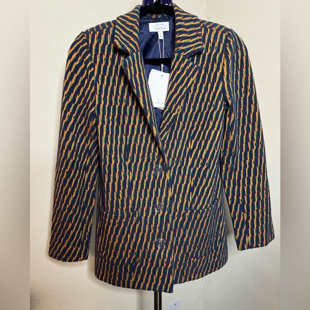 NWT Paris Atlier & Other stories printed blazer